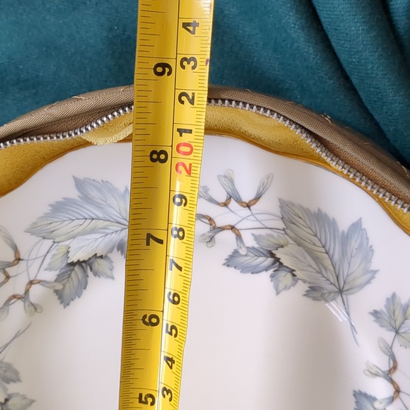 10 Royal Doulton vintage Silver Maple dessert/bread plate - Picture 8 of 8